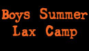 Boys Lacrosse Camp